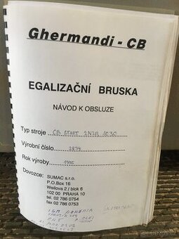 Egalizacni bruska