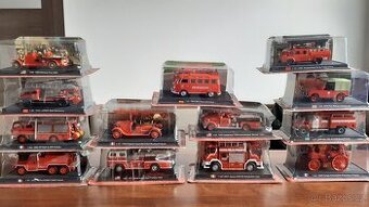 Hasičské modely AMERCOM 60 kusů Hasiči