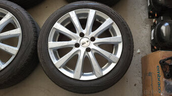 ALU kola 16" 4x100 + 99% letní pneu 195/50/16