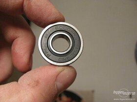 Jednořadé kuličkové ložisko 6000 RS (10x26x8 mm) - 1