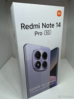 Xiaomi Redmi Note 14 PRO 5G 8/256GB Black, faktura, záruka
