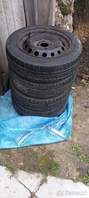 Sada disků 4x100,R15, střed 60 ET43 Renault