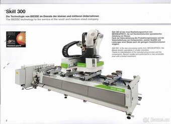 CNC dřevoobráběcí centrum Biesse Skill 300, 3-osé