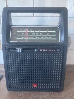 Radiopřijímač TESLA Contura 2500, sběratelský stav