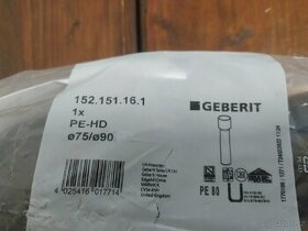 prodam redukci 75 na 90mm Geberit - 1