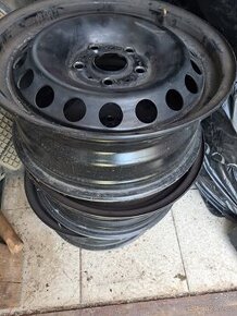 Ráfky 15" Škoda VW ET 43, 6jx15H2, 5x112mm. - 1