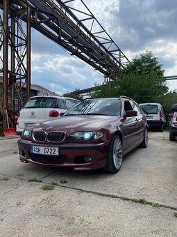 BMW e46 touring Facelift 318i 105kw manual Klima nová stk