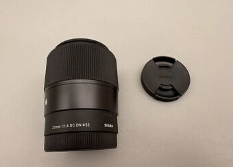 Sigma 23mm f 1.4 sony E perfektní nový objektiv