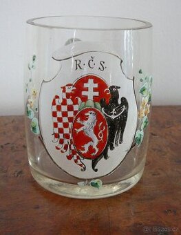 Pivný pohár z r. 1918- Československo - 1
