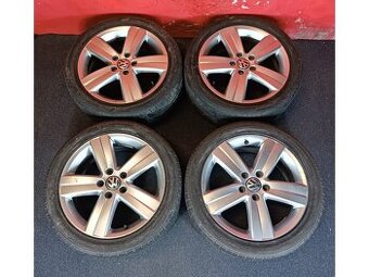 ALU disky VW 5x112 R17 s letními pneu 225/45 R17