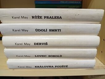5x kniha Karel May