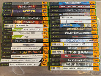 Hry na Xbox Classic