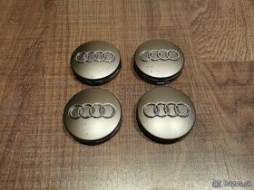 Audi středové kryty 60mm šedé