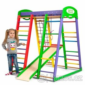 Žebřík Skluzavka Hřiště Ribstole Hraci sestava Eco Mini