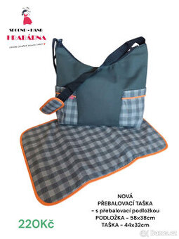 NOVÁ PŘEBALOVACÍ TAŠKA