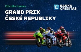 Koupím dvě vstupenky na Moto GP v Brně