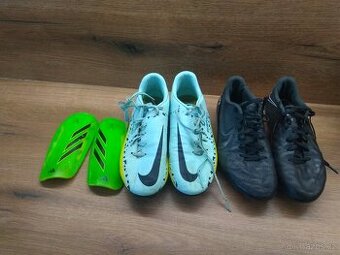 Kopačk nike a chrániče adidas x - 1