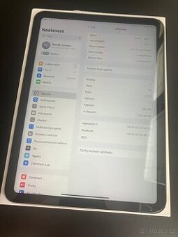 iPad 10. generace Wi-Fi 256GB Silver – TOP STAV