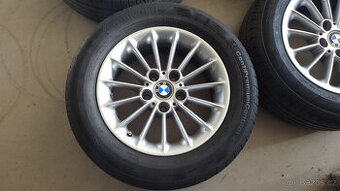 Krásná orig. letní ALU kola 16" 5x120 BMW E39 - top