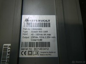Použité Fotovoltaické panely + měnič