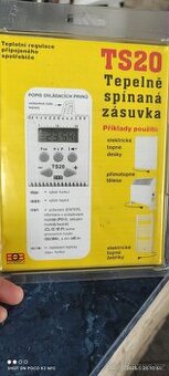 Tepelně spínaná zásuvka TS20