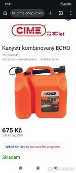 Kanystr kombinovaný