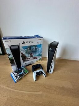 PlayStation 5 825 GB + 2 ovladače a hry