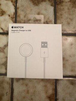 Originální Magnetický Nabíjecí Kabel Apple Watch (USB-A, 1 m