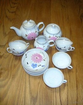 retro  čajová souprava dulevo 15ks