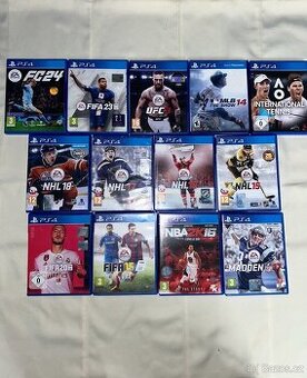 Sportovní hry ps4 ps5 , fifa , NHL