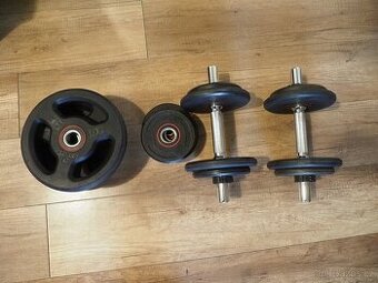 Sada činek a závaží