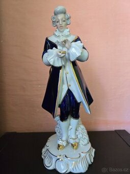 PORCELÁNOVÁ SOŠKA ROKOKO