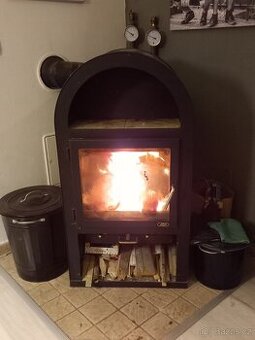 Krbová kamna s výměníkem