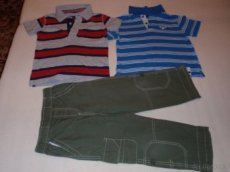 trička kr.rukáv 4-5let, lehké kalhoty