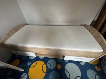 Postel 90×200 + matrace
