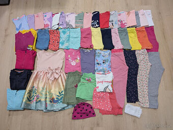 Balík oblečení pro holčičku vel. 110 (jarní/letní)