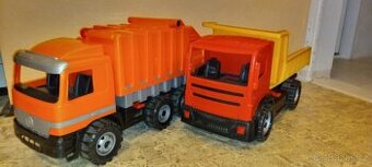 Auta pro děti, popeláři + náklaďák.