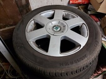 Alu kola škoda octavia + barum letni