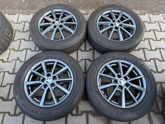 4x al kola 5x100 16 + pneu letní 205/60 R16
