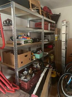 regál 1800x600x400 5 polic - lakovaný