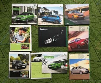 Škoda Fabia prospekty, Škoda katalogy a návod k obsluze