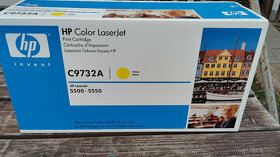 Originální toner HP 645A, HP C9732A, barva žlutá (yellow)