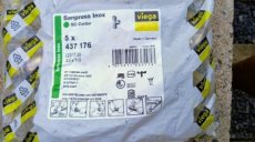 Tvarovky Sanpress Inox Viega 5 x 437 176 (2317.2) 22x1/2 - 1