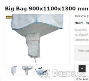 Big bag 900x1100x1300 - na sypké hmoty
