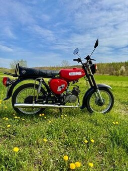 Simson S50 s TP, nová STK, mnoho novych dilu