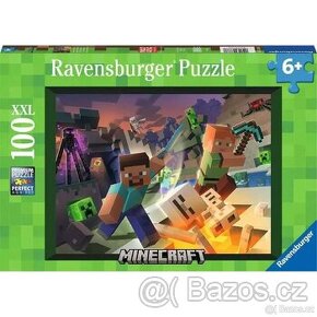 Ravensburger puzzle 133338 Minecraft: Monstra z Minecraftu