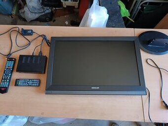 TV SENCOR 23" 58cm +DVB-T2 BOX plně funkční