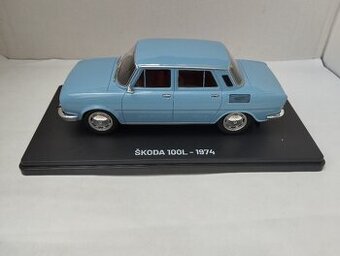 Škoda 100L 1:24 Hachette