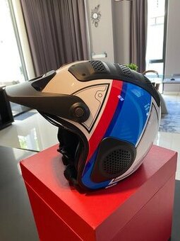 Helma Shark X-Drak Terrence WBR Motorcycle Helmet vel. L a M