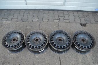 Plechové disky 5x112 ET42 6,5Jx16 VW Škoda Audi Seat